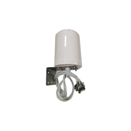 2.4 - 5 GHz 6 dBi Wi-Fi Omni Antenna with 8 RPTNC Male Connectors