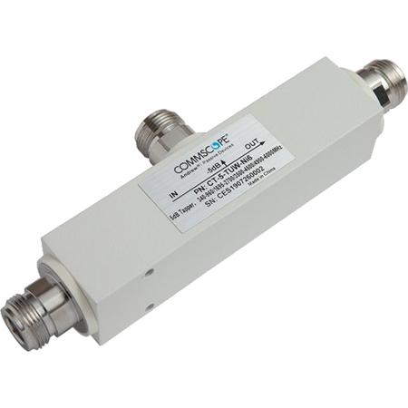 340 – 6000 MHz 5 dB Tapper in White, N Female, Trimetal, Indoor / Outdoor