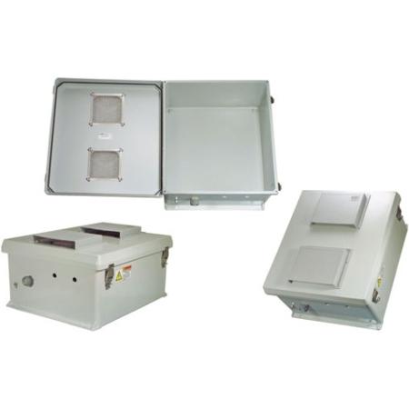 18x16x8 Vented NEMA 3R Enclosure Only