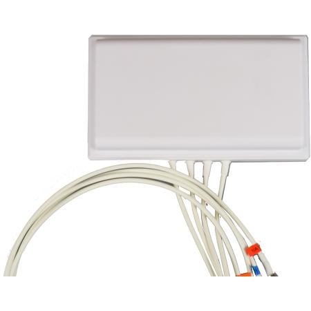 2.4 - 5 GHz 6 dBi Wi-Fi Directional Antenna with 4 RPSMA Male Connectors
