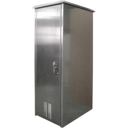 78Hx25Wx34D in (1) Bay Outdoor Cabinet Unpainted