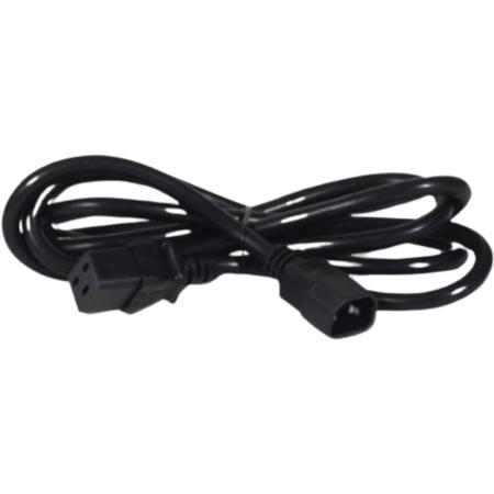 Power Cord, C19 to C14, 6.5ft (2.0m)