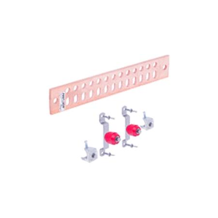 1/4 x 2 x 10 tin universal ground bar