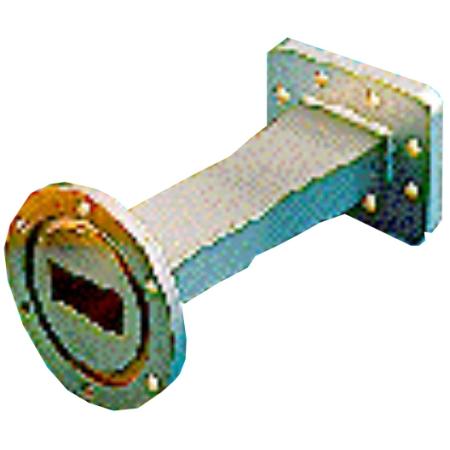 Taper Transition for WR75–WR90, 10.0–12.4 GHz