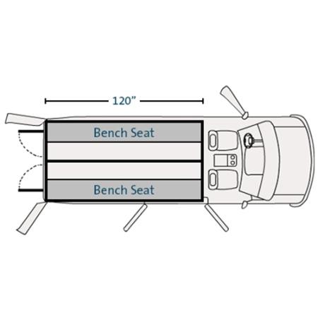 Prisoner Transport Insert For 15-19 Ford Transit