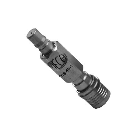 6dB Attenuator, 2 Watts, DC-4.0 GHz, QMA