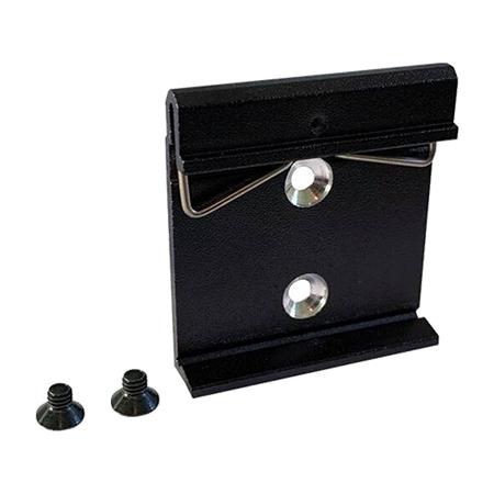DIN Rail clip, 44mm wide, w/ screws