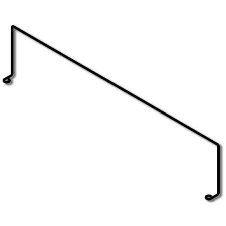 19 inch Black Tie-Down Lacing Bar