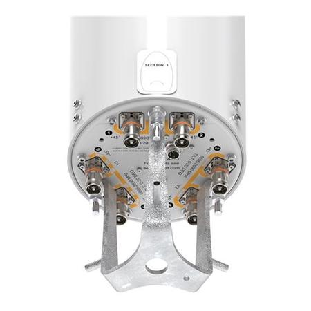 6x 1695 - 2690 MHz Small Cell Antenna with 6x 4.3-10 Female Connectors