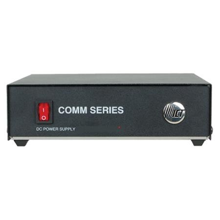 Comm Series power supply 27.6VDC 10A. 7.1" wide.