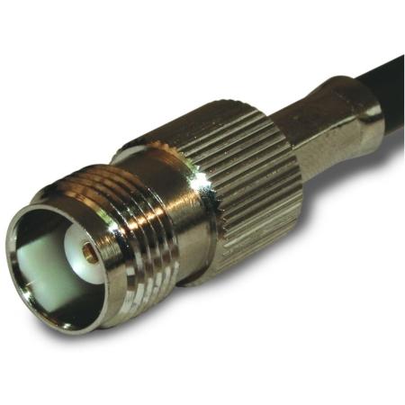 TNC Straight Crimp Jack for RG-58, LMR®-195, 50 Ohm