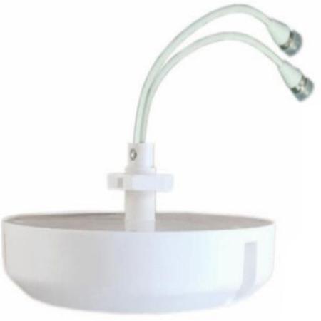 617 - 6000 MHz Ultra-Wideband Omni Antenna, Low PIM Low Profile, 2x2 MIMO with N Female