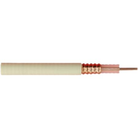 1/2 in Low Loss Air Dielectric Plenum Cable in White