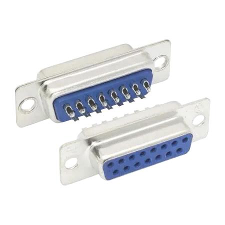 Solder Cup D-Sub Connector, DB15 Female
