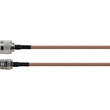 2 ft RG142P Cable Assembly with N Male - N Female Connectors