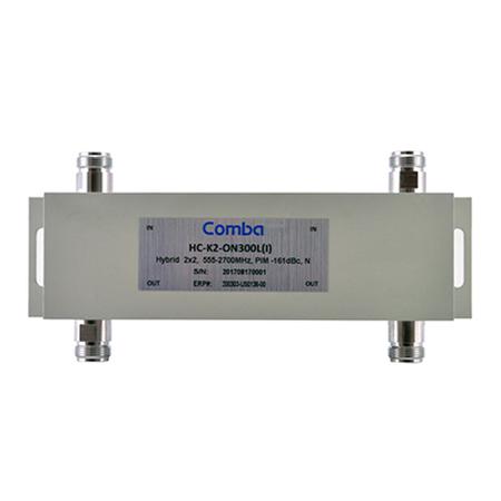 555 - 2700 MHz 300 W 2x2 Hybrid Coupler with N Female Connectors