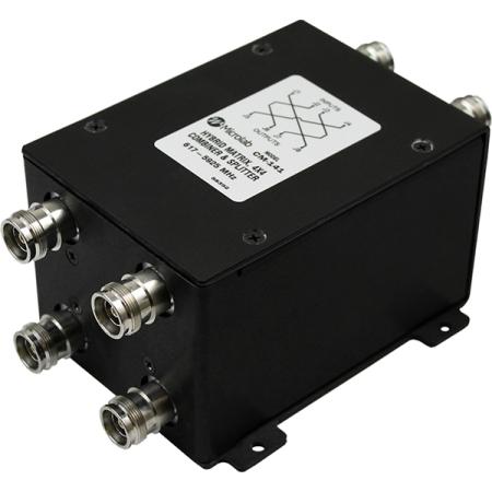 617-5925 MHz 4x4 Hybrid Combiner 4.3-10 Female