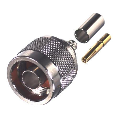 N Male Crimp Plug Rev. Polarity