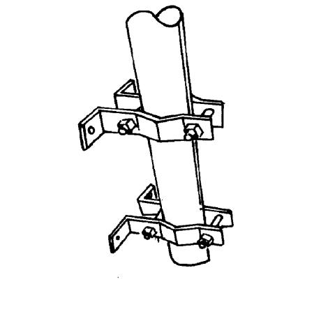 Universal.Clamp Set, Wall, UPS Shippable