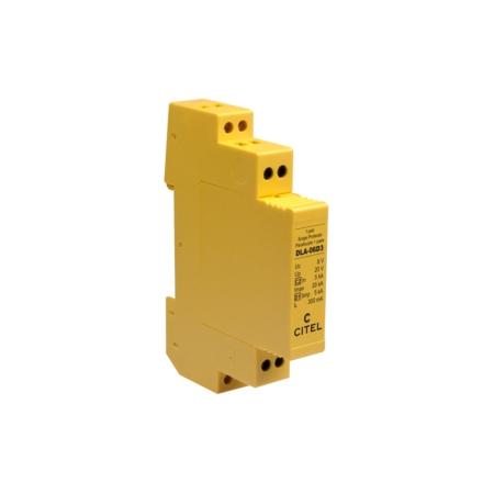 DIN Rail Plug-in Surge Protector, 1-pair, 6V