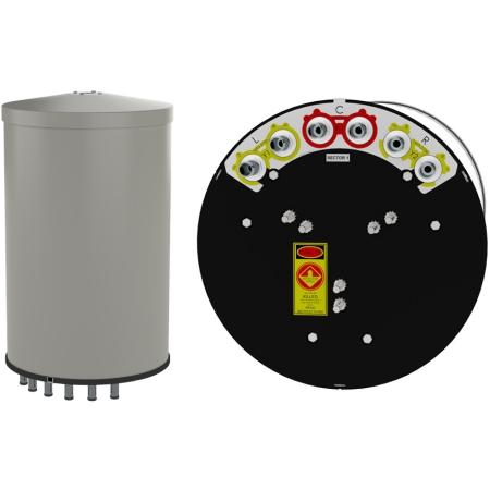 696-960/1695-2700 Tri-Band Broad Beam Canister Ant