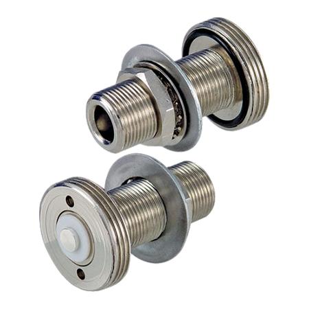 Connector Adaptor Receptacle N Coaxial, Receptacle