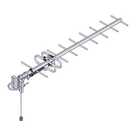 698-806MHz Broadband Yagi 10 dBd Ant NM