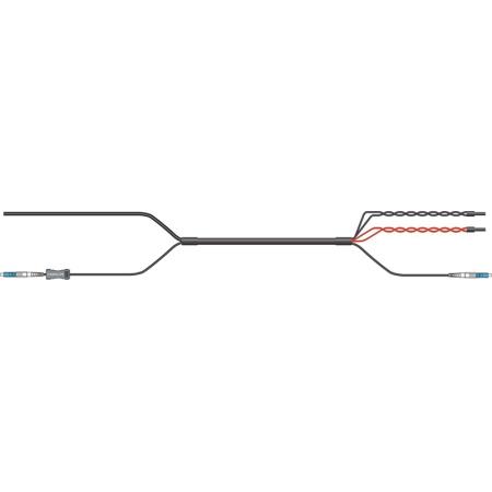 30 ft HELIAX Hybrid Cable Assembly, Standard Straight LC - LC 1 Fiber, SM