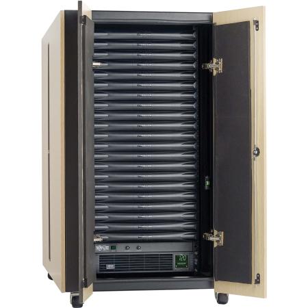 21U Quiet Micro Data Center, 3 kVA UPS, 120V Kit