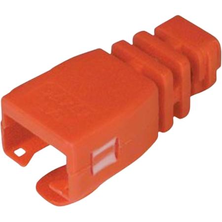 8x8 Modular Plug Covers, Red - Pkg/50
