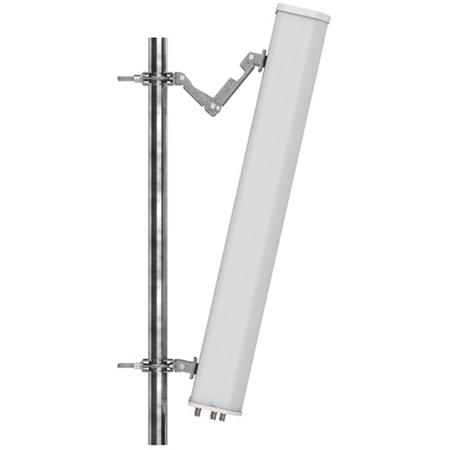 2x 617 - 894, 4x 1695 - 2690 MHz Sector Antenna with 6x 4.3-10 Female Connectors, 65 Deg HPBW