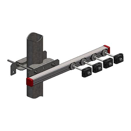 PIM Shield Cbl Support Rail,Pole Mnt Kit