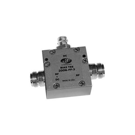 500-2500 MHz Bias Tee, 100 VDC, 7 amps