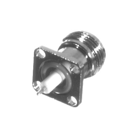N Female Mini 4-Hole Flange Mnt