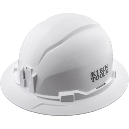 Non-Vented Hard Hat, white, 4-point