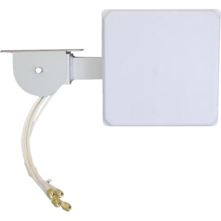 2.4 - 5 GHz 8.5 dBi Wi-Fi Patch Antenna with 4 RPSMA Male Connectors