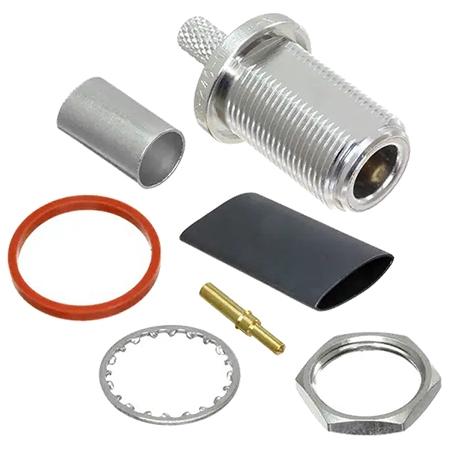 Connector, N Female, Bulkhead Jack