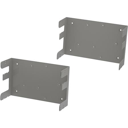 2 Wall Mounting Brackets to Mount Cap