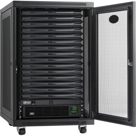 15U Micro Data Center, 1.5 kVA UPS, 120V Tested