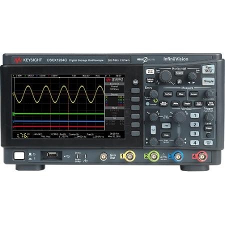 Oscilloscope 70/100/200 MHz, 4 Analog Channels