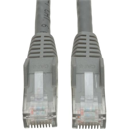 35' Cat6 Gigabit Patch Cable RJ45 M/M - Gray