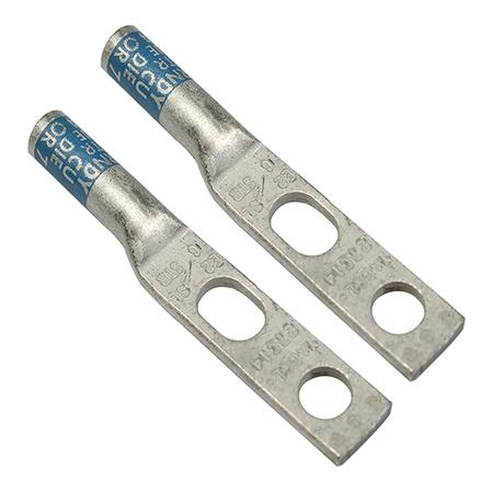 2 Hole Lug Long Barrel 3 AWG 3/8 in