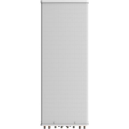 2x 698 - 896, 4x 1695 - 2200, 4x 3100 - 4200 MHz Sector Antenna with 10x 4.3-10 Female Connectors, 45 Deg HPBW