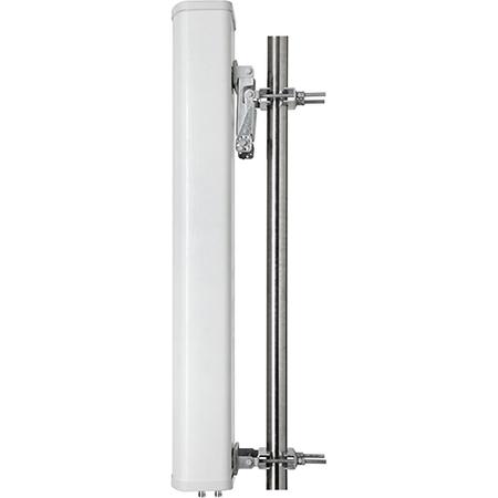 2x 698 - 896, 4x 1695 - 2200, 4x 3100 - 4200 MHz Sector Antenna with 10x 4.3-10 Female Connectors