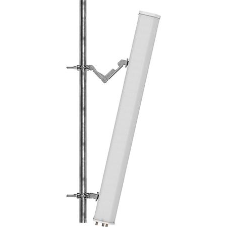 2x 698 - 896, 4x 1695 - 2360 MHz Sector Antenna with 6x 4.3-10 Female Connectors, 65 Deg HPBW