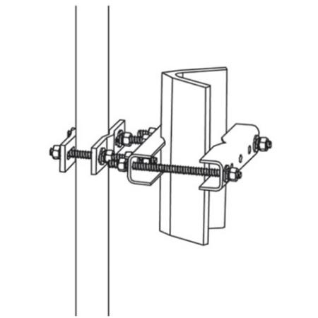 Leg Mount Kit, Sec#1-21, 6' x 2-7/8" OD pipe