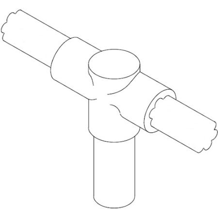 Cable to Ground Rod, #2 Solid to 1/2" Rod