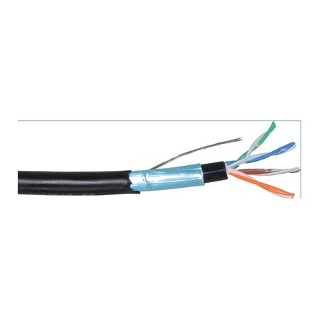 4 Pair, 24AWG PO LLPE Bedfoil Shielded CAT5e