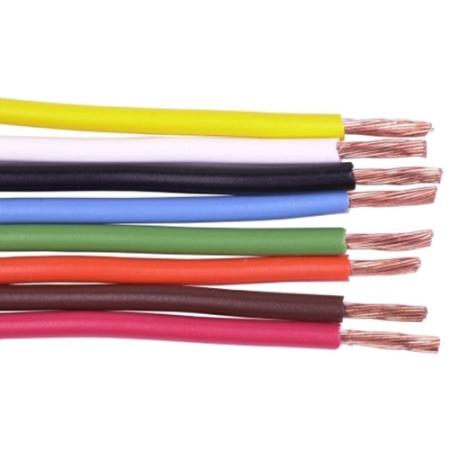 1 Conductor 14 Gauge Red PVC Hook-Up Wire, Sold per Foot