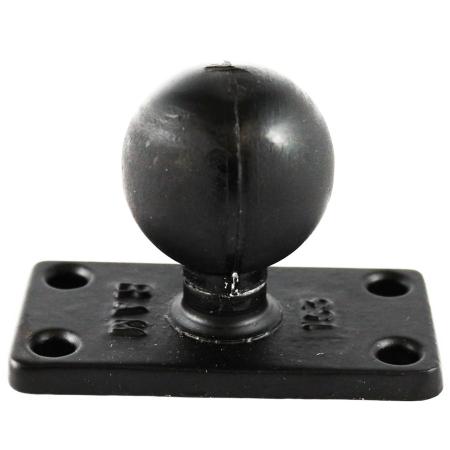 1.5 in x 3 in Rectangle Base with 1.5 in Ball